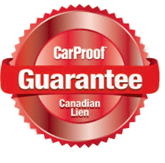 CarProof Canadian Lien Guarantee CarProof Canadian Lien Guarantee